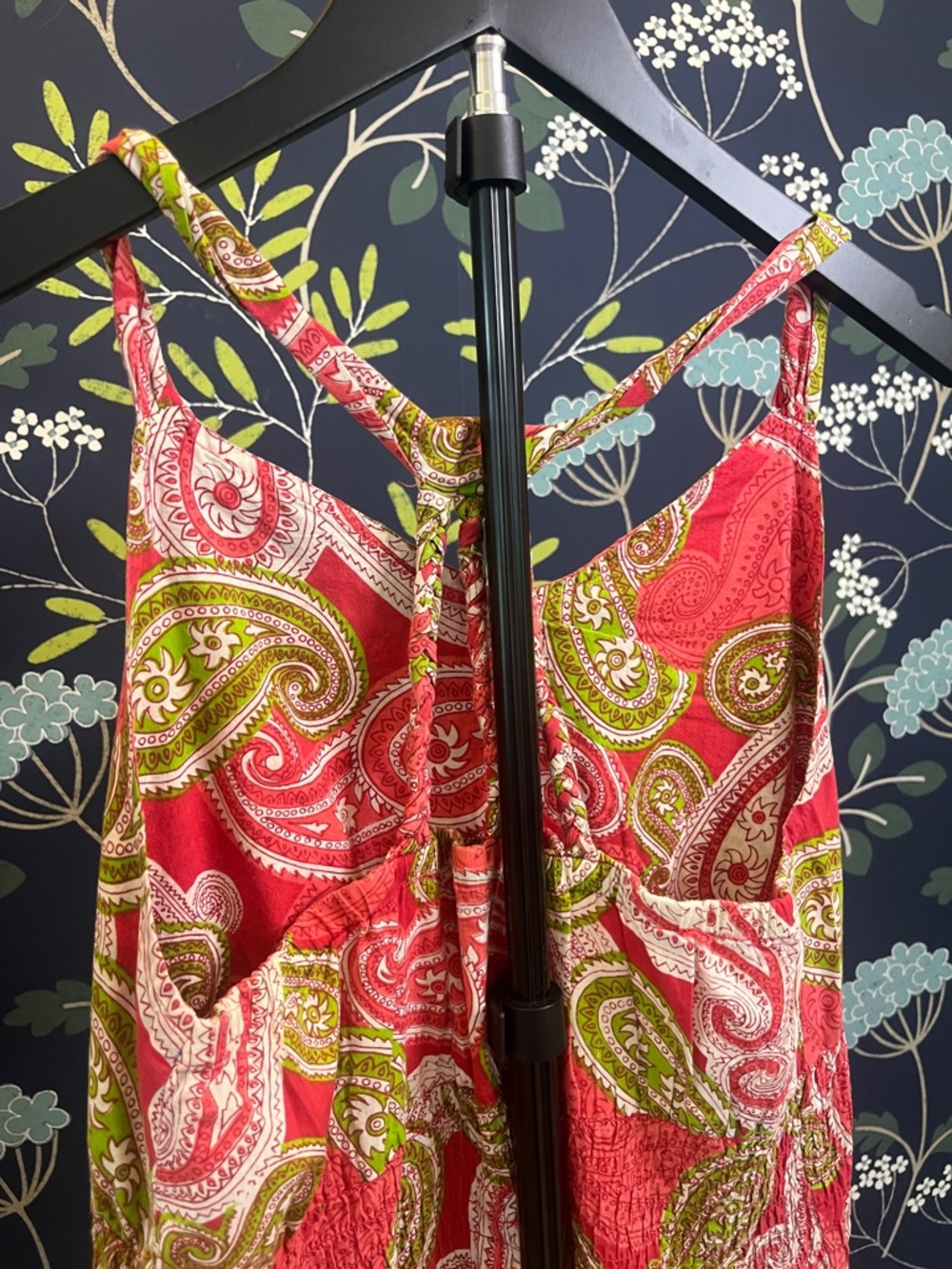 3 Piece Resort Dress Bundle – Pink Leopard + Paisley + Yellow Stripe Size M - Picture 7 of 15